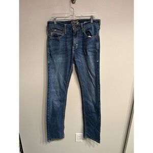 Ariat M8 Modern Slim Jeans Mens Size 33 33x36 Blue